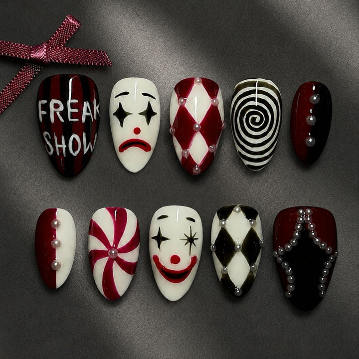Creative Halloween Nail Art Set with Creepy Designs Stornfield