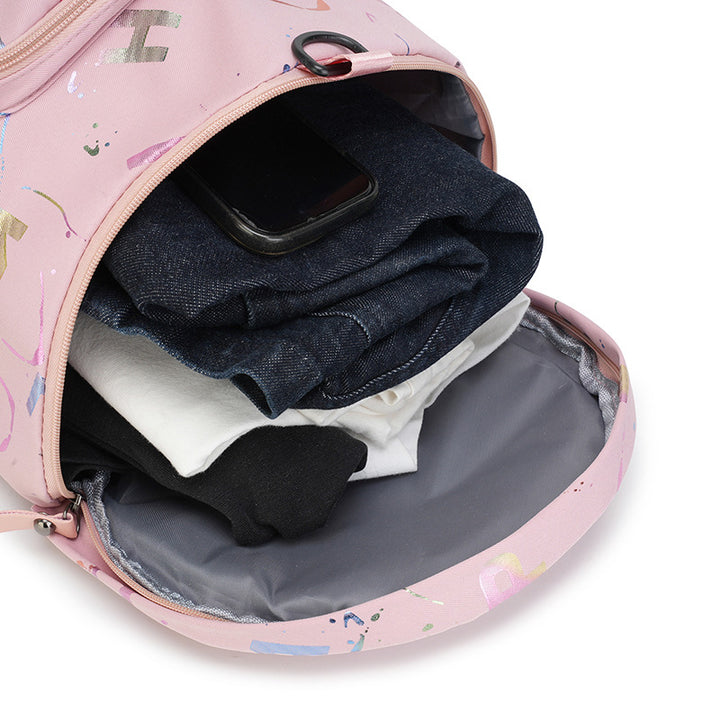 Artistic Graphic Printed Backpack