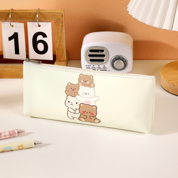 Cute Cartoon-Themed Pencil Case