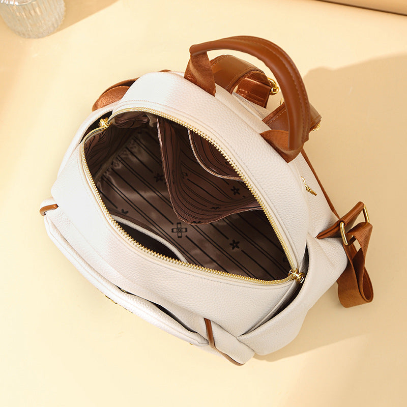 Chic Textured Mini Backpack Stornfield