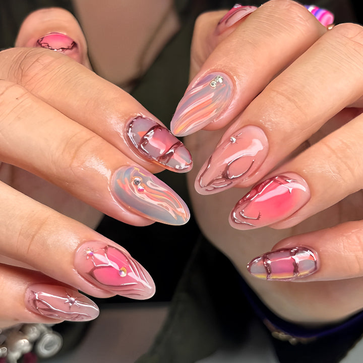 Artistic Gel Nail Design Stornfield 1787543105