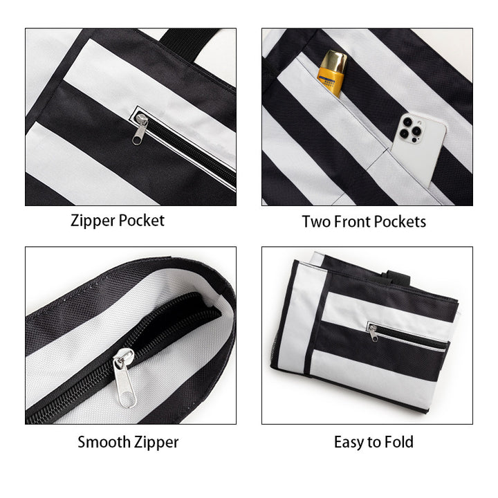 Spacious beach bag with practical outer pockets Stornfield