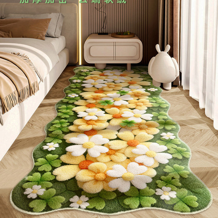 Floral Water-Resistant Area Mat