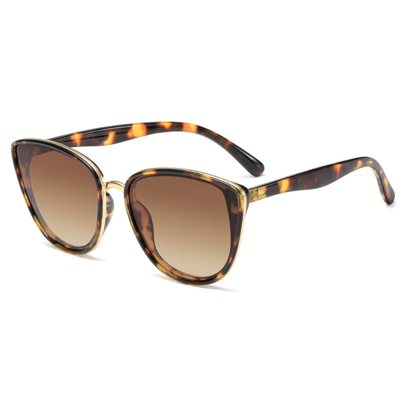 Women Cat-Eye Sunglasses with Transparent Frame and UV Protection Stornfield