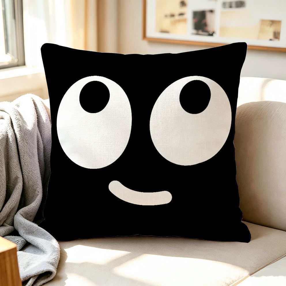 Quirky Graphic Decorative Throw Pillow