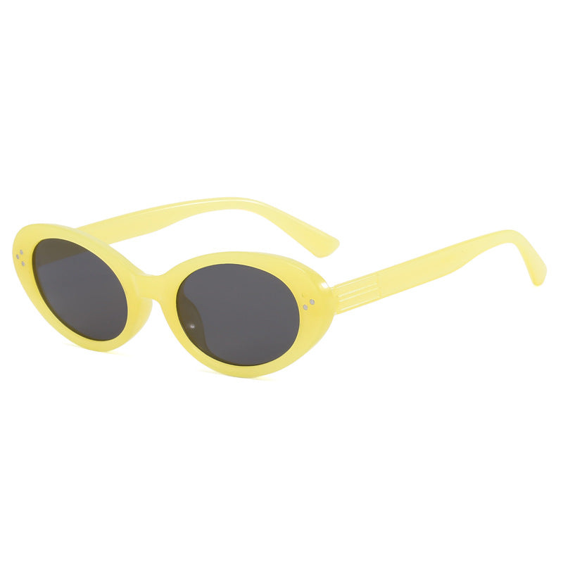 Ladies fashionable sunglasses in elegant oval design Stornfield