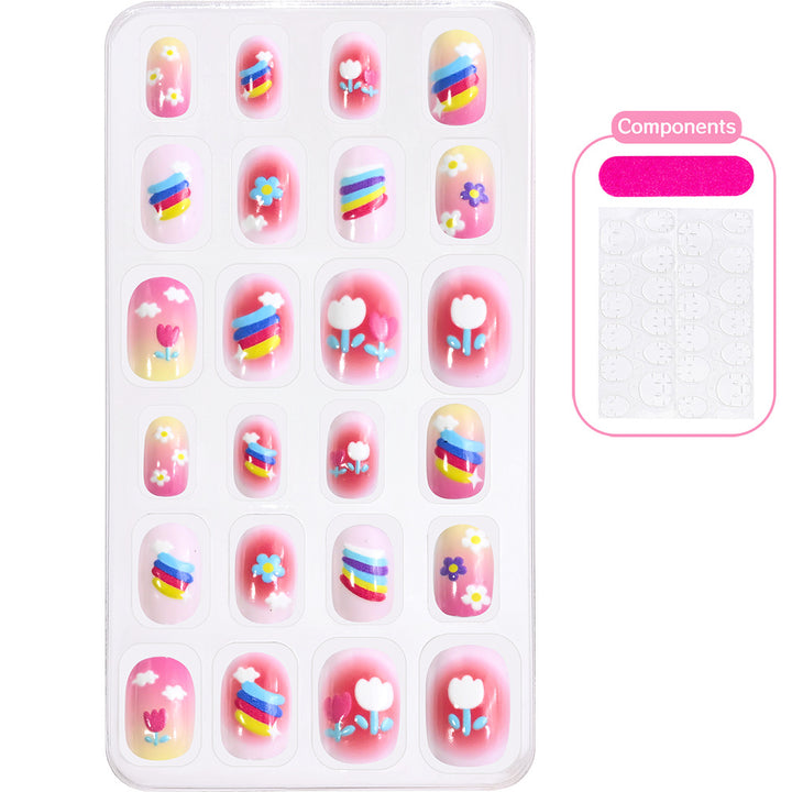 Themed Summer Beach Nail Art Press-On Nails Stornfield