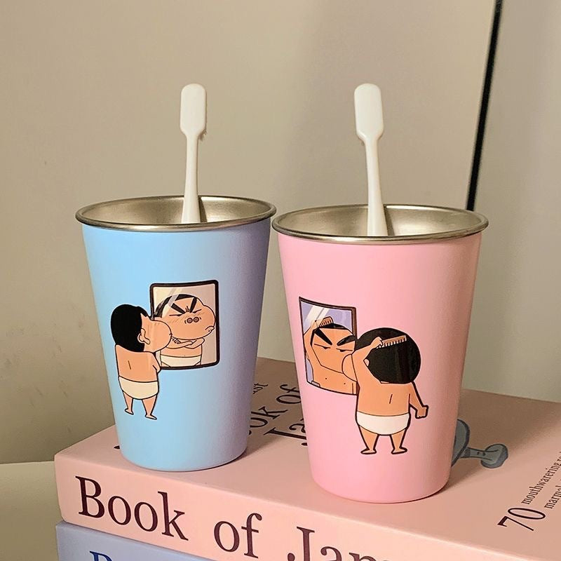 Funny drinking cup with humorous illustration design Stornfield