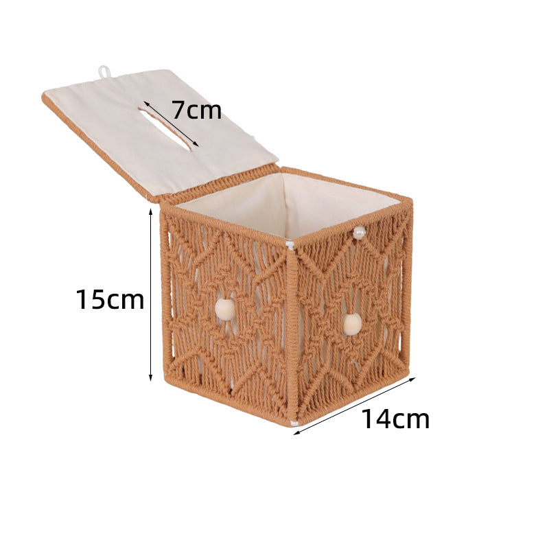 Macrame Storage Box Stornfield