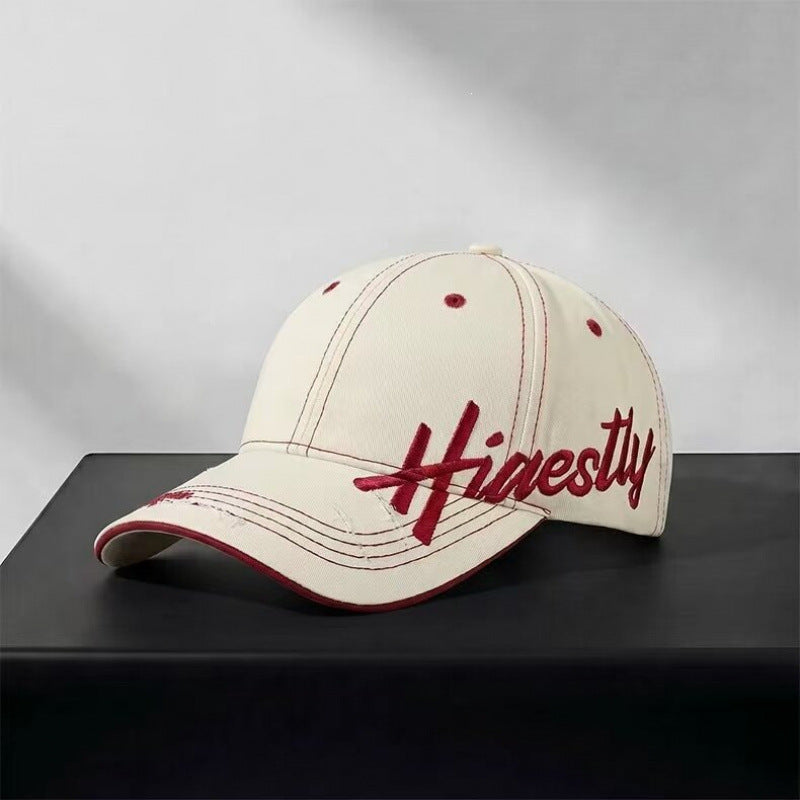 Women's Distressed Casual Graphic Baseball Cap Stornfield