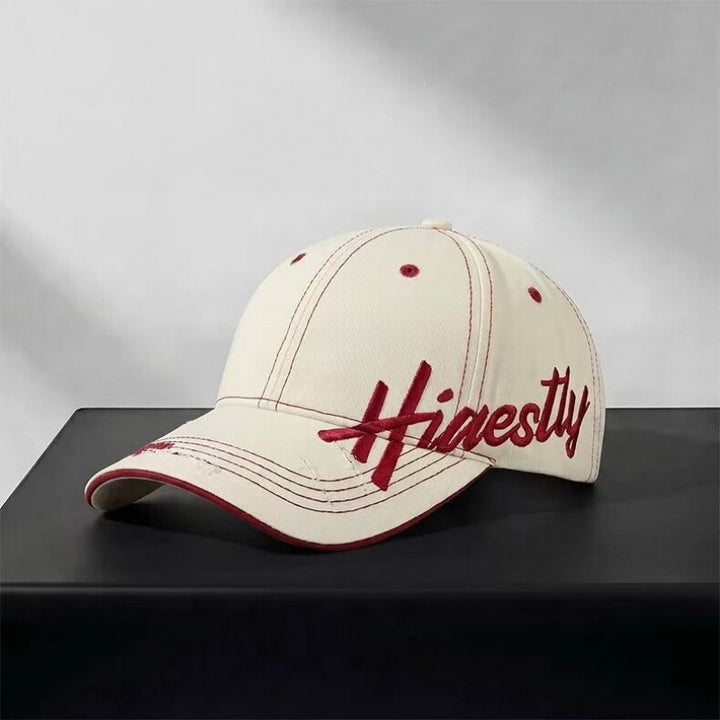 Women's Distressed Casual Graphic Baseball Cap Stornfield