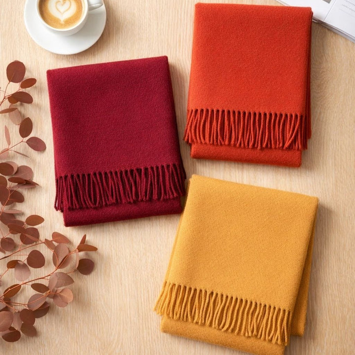 Ladies Elegant Scarf made of soft Cashmere Stornfield