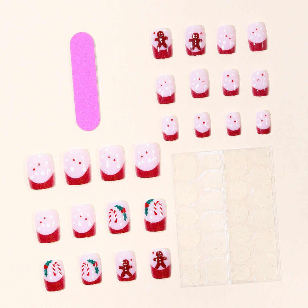 Festive Holiday-Themed Nails Stornfield