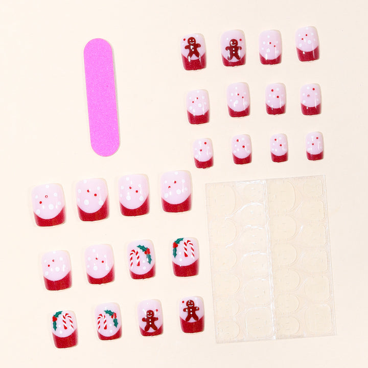 Festive Holiday-Themed Nails Stornfield