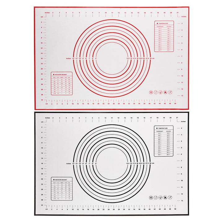Non-stick baking mat with measurements Stornfield