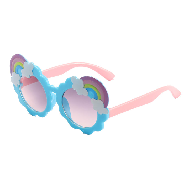 Ladies design-oriented sunglasses with flower-shaped frame Stornfield