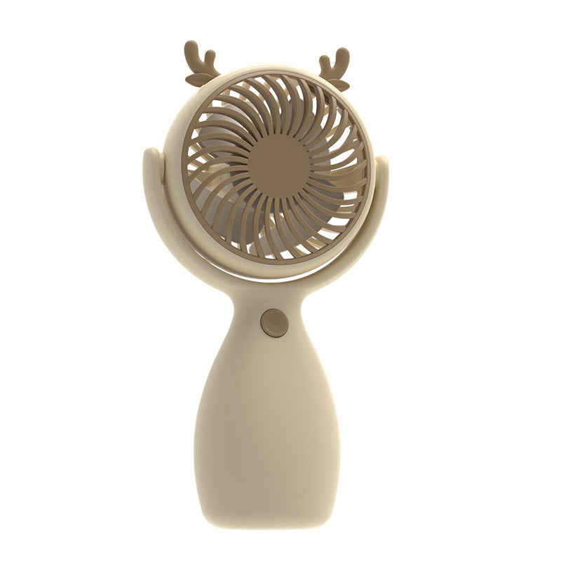 Unisex Portable Mini Hand Fan with Cat Ears and Rechargeable Battery Stornfield