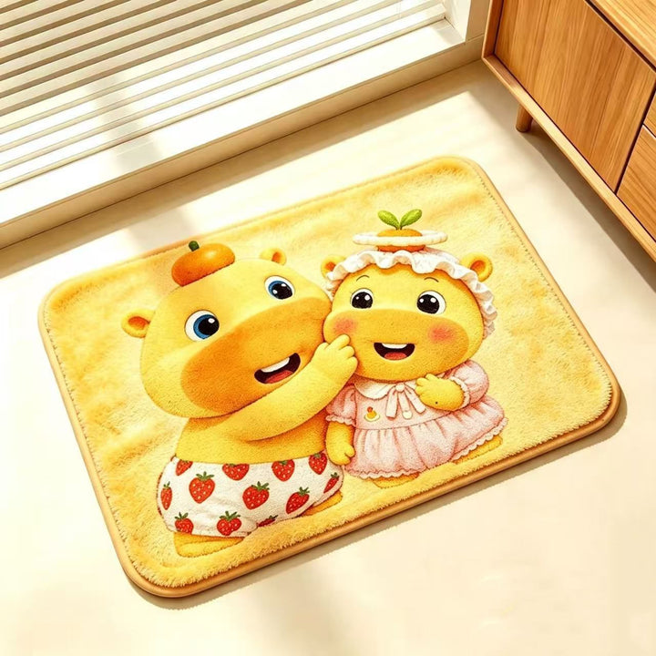 Cute Animal-Themed Bath Mat