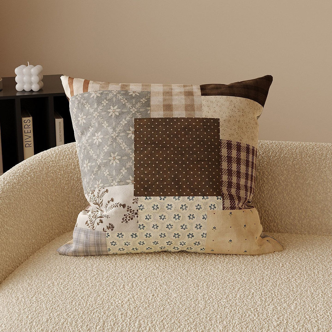 Decorative Checked Pillow