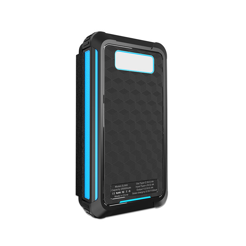High-performance solar power bank with multi-charging options Stornfield