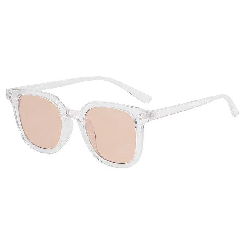 Women striking retro sunglasses with yellow-tinted lenses Stornfield
