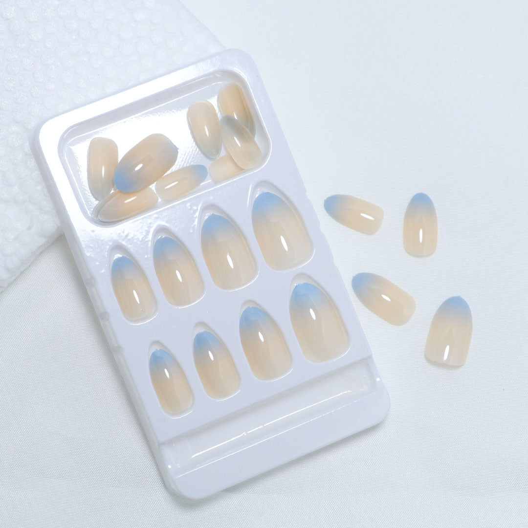 Premium Ombre Press-On Nails Stornfield