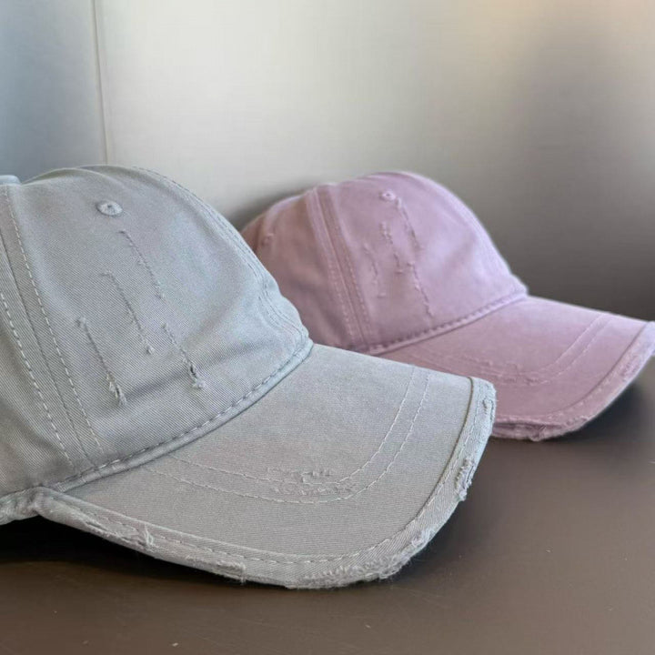Women's Distressed Casual Twill Baseball Cap Stornfield