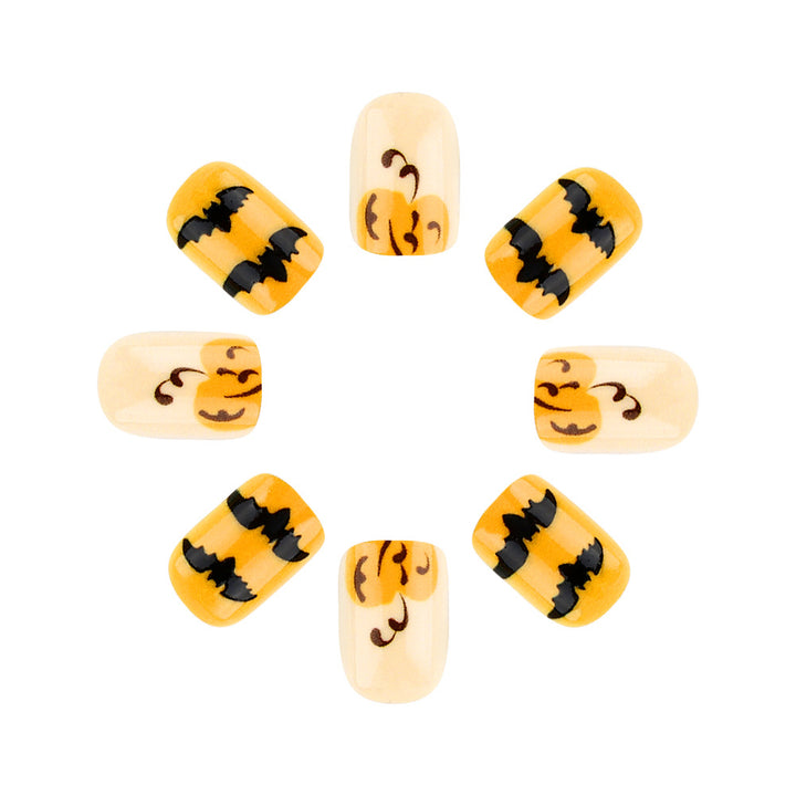 Seasonal Halloween-Themed Press-On Nail Art Set Stornfield