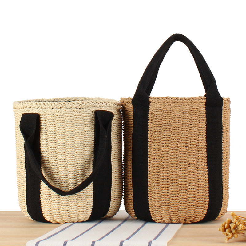 Braided tote bag with sturdy fabric handles Stornfield