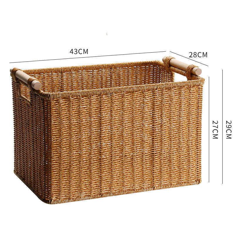 Natural Fiber Storage Basket Stornfield