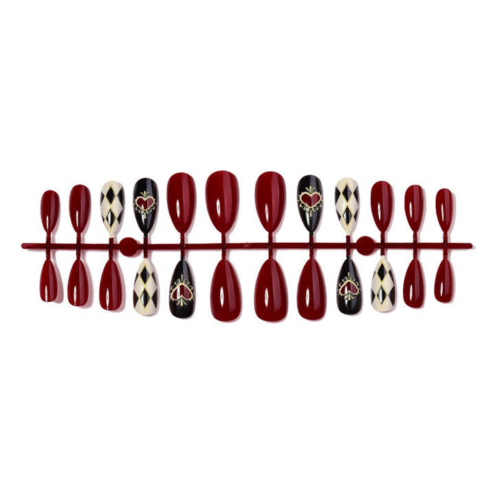 Artistic Designer Press-On Nail Set Stornfield