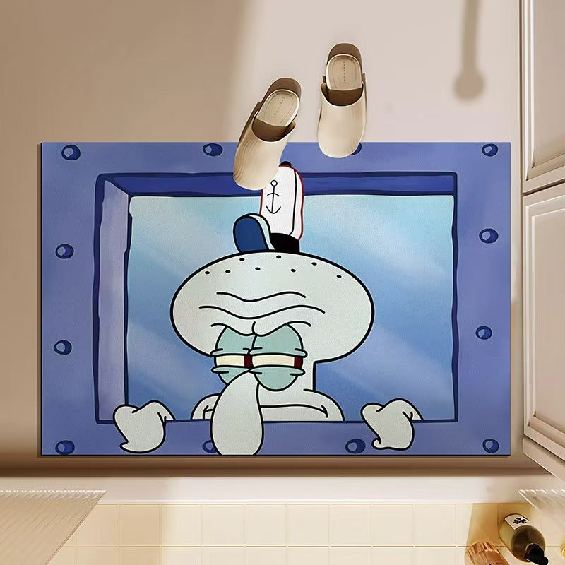 Fun-Themed Bathroom Mat