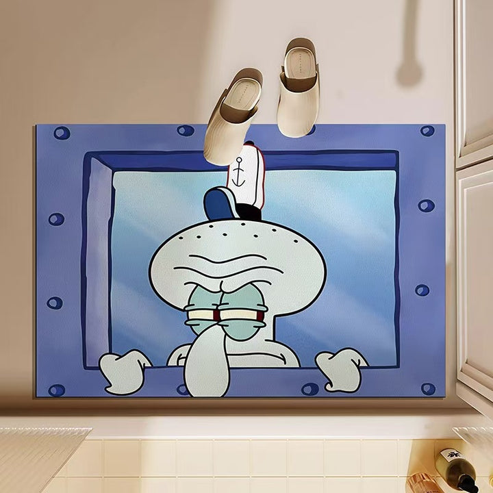 Fun-Themed Bathroom Mat