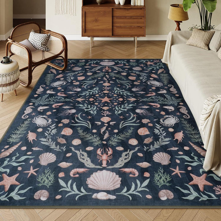 Maritime Theme Decorative Rug