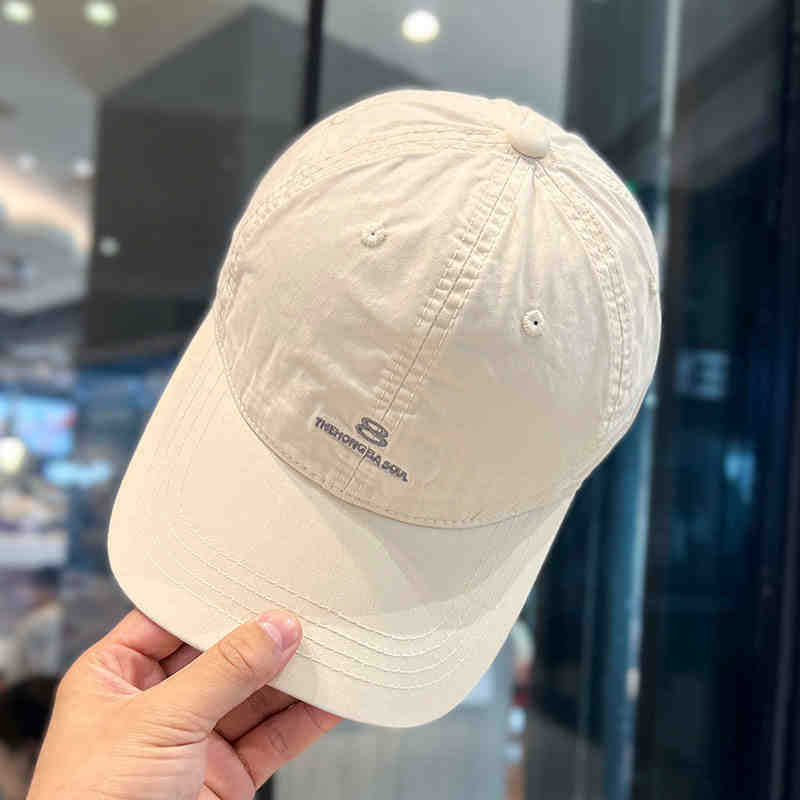 Men's Distressed Cotton Baseball Cap Stornfield