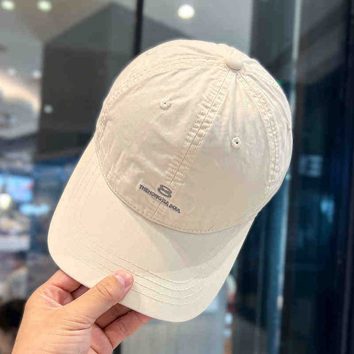 Men's Distressed Cotton Baseball Cap Stornfield