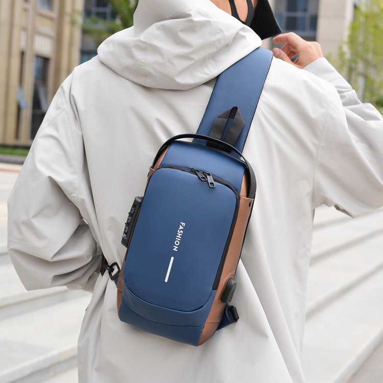 Shoulder bag with ergonomic design and multiple compartments Stornfield