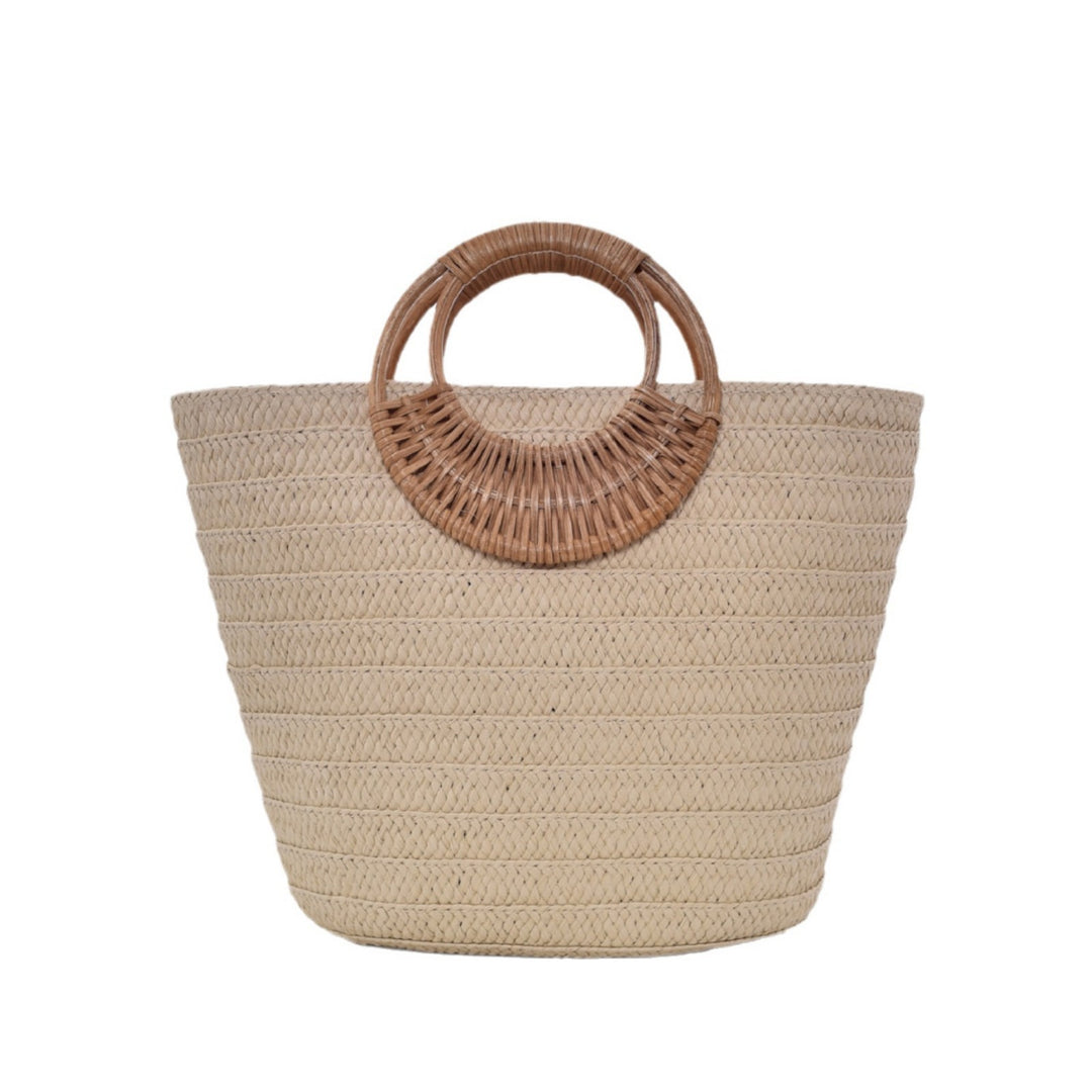 Handbag with Braided Handle Stornfield
