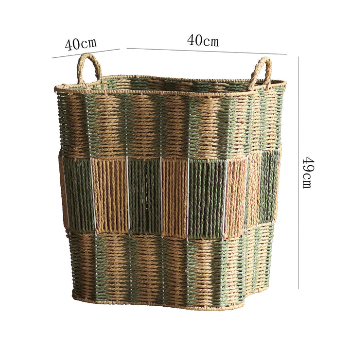 Handcrafted storage basket made of natural materials Stornfield