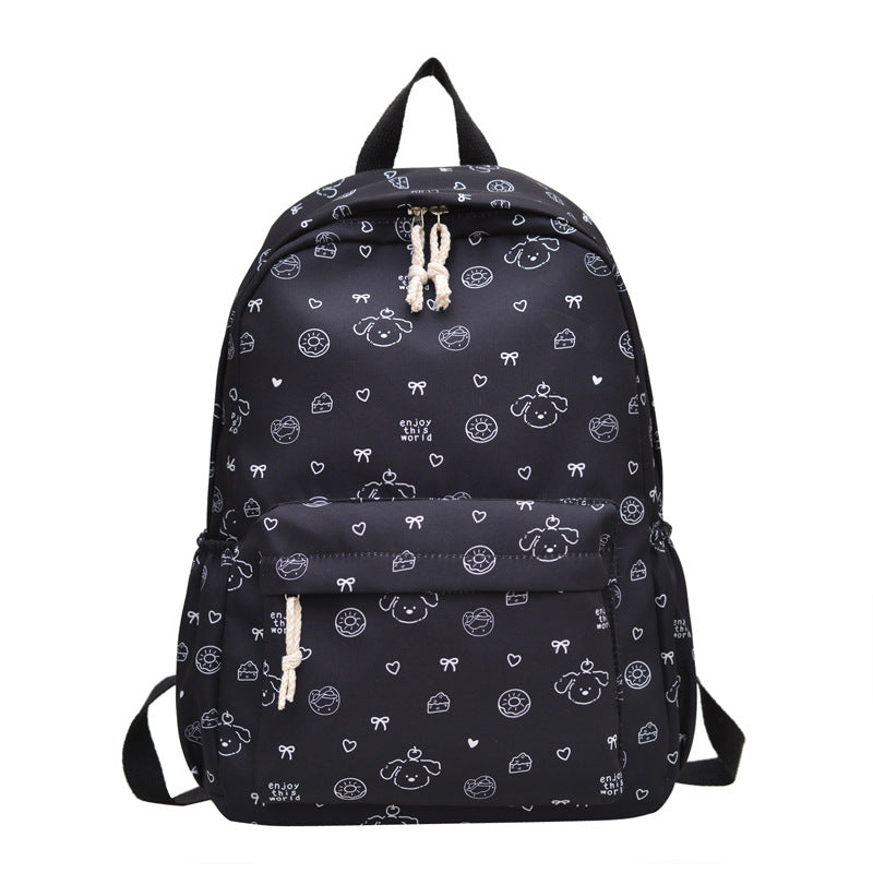 Backpack with Cute Animal Motifs and Practical Compartments Stornfield