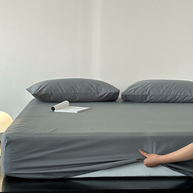 Cooling Bamboo-Blend Deep-Pocket Fitted Sheet and Pillowcase Set