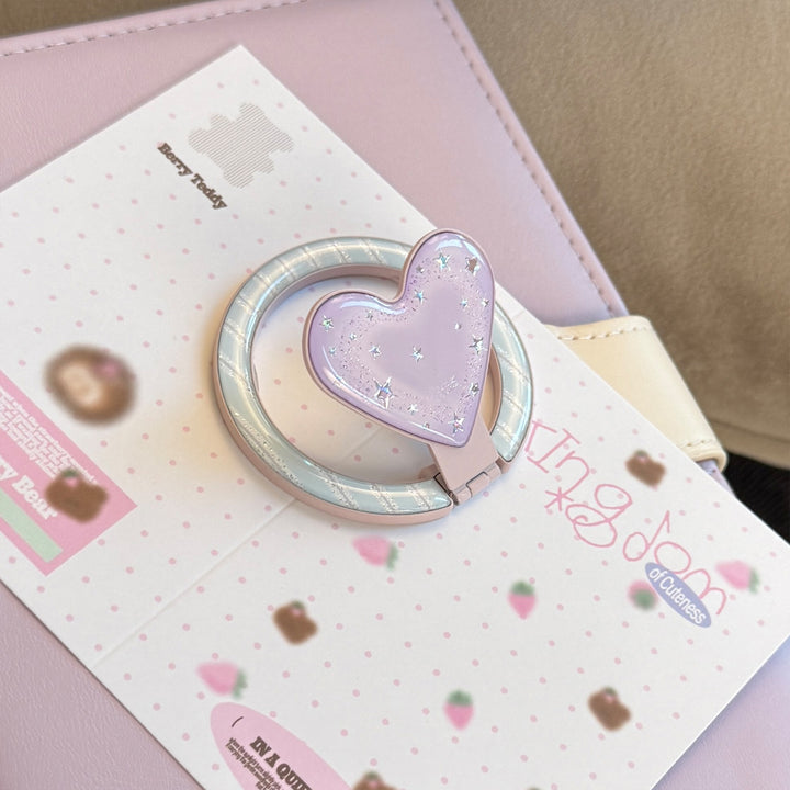 Hand mirror in playful heart design Stornfield