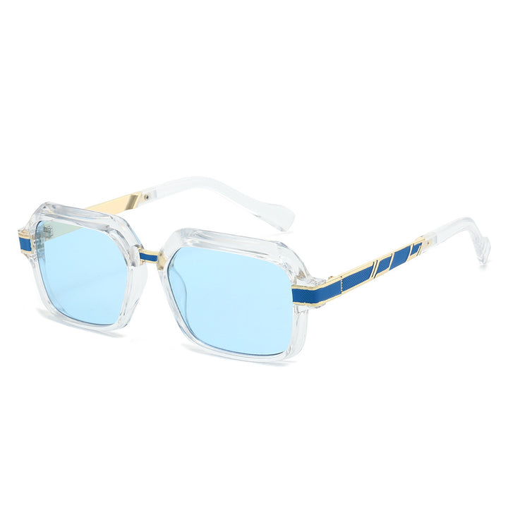 High-Style Geometric Square Frame Sunglasses Stornfield