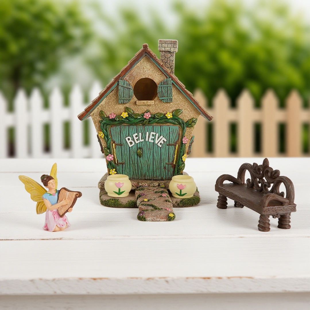 Fairy Garden Miniature Decor Set