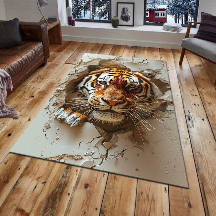 3D Printed Tiger Wall Mural Stornfield