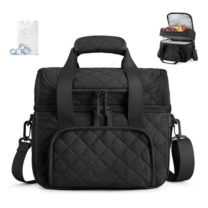 Elegant cooler bag with practical drink holder Stornfield