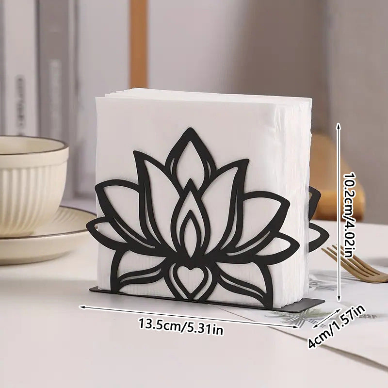 Elegant napkin holder made of metal Stornfield