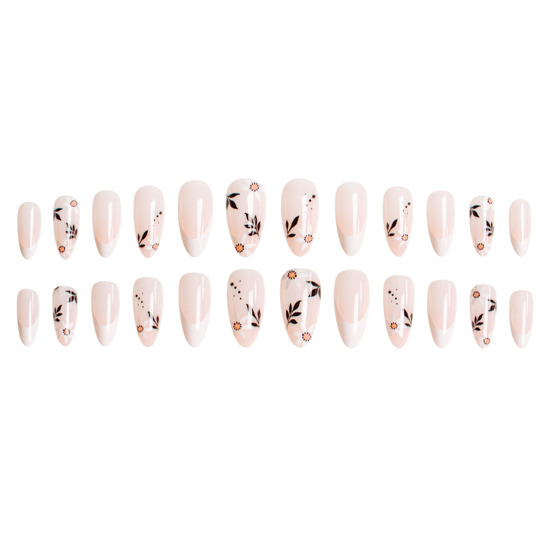 Stylish Floral Nail Art
