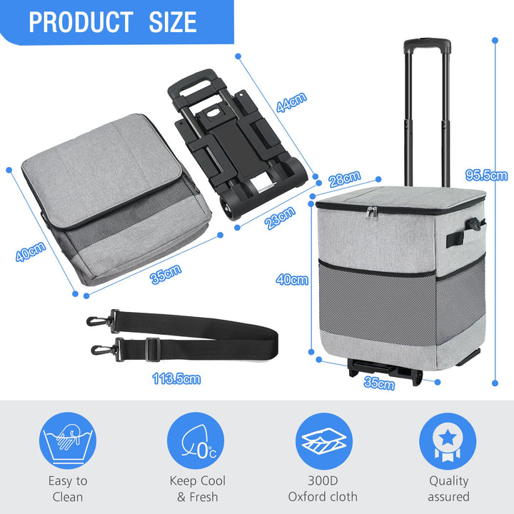 Insulated Rolling Cooler Stornfield