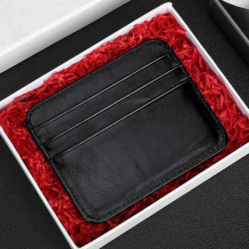 Minimalist Leather Card Holder Stornfield